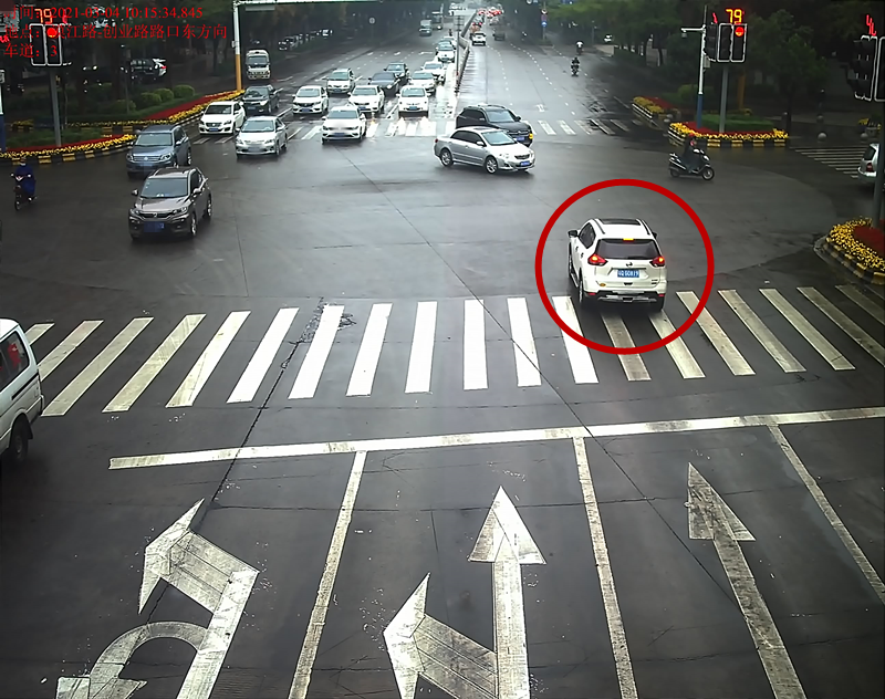 交通违法曝光！