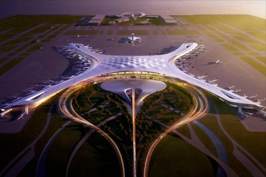 大连新机场位置在哪，大连新机场规划效果图