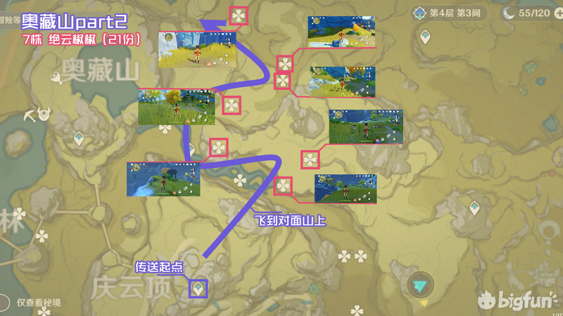 「原神」世界材料收集篇-绝云椒椒