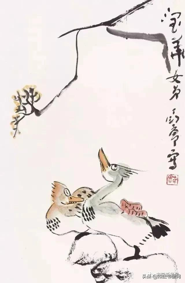 这20幅简笔大写意,意趣无穷