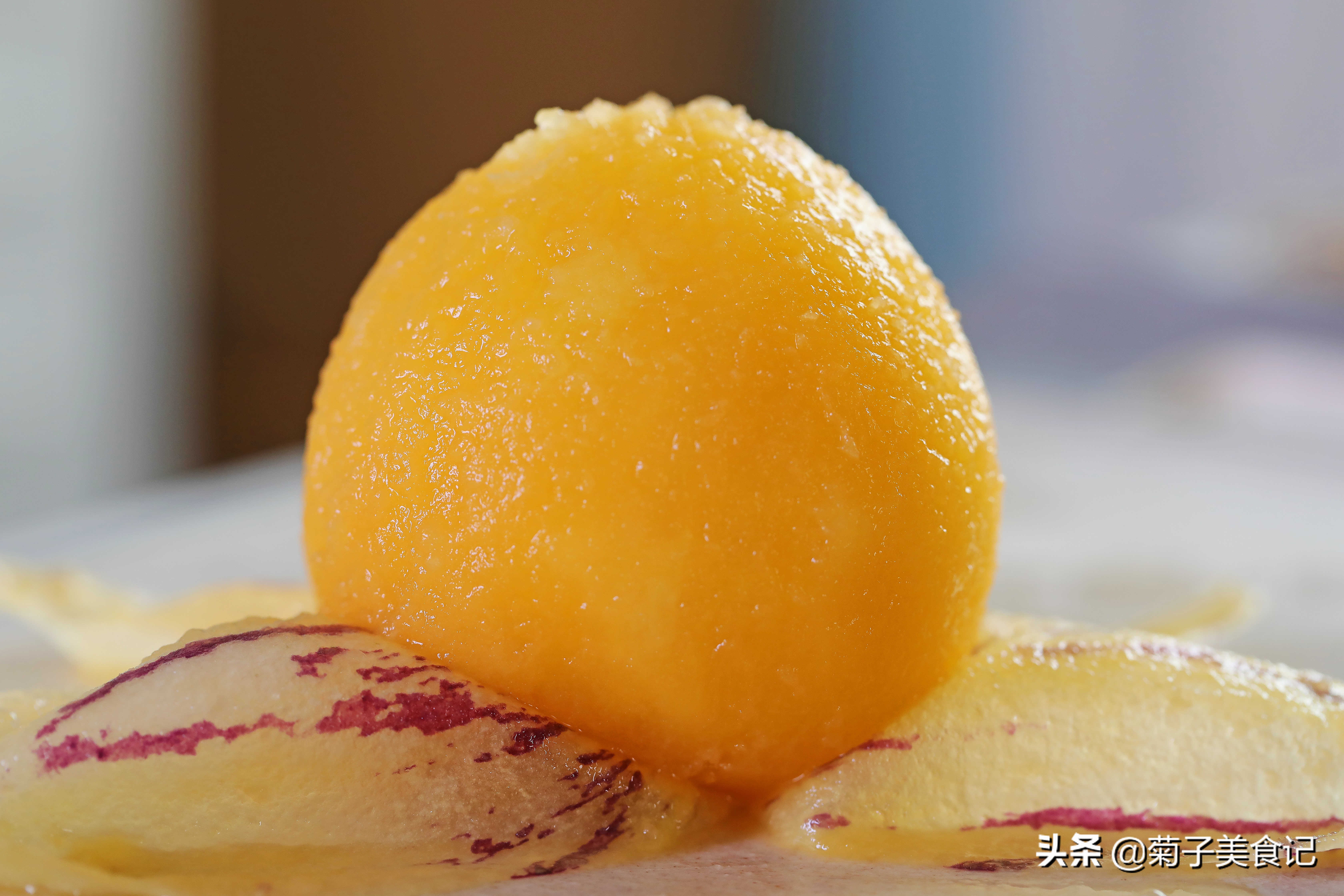 人参果应该怎么吃？菊子教你下午茶甜品的做法，春天的味道
