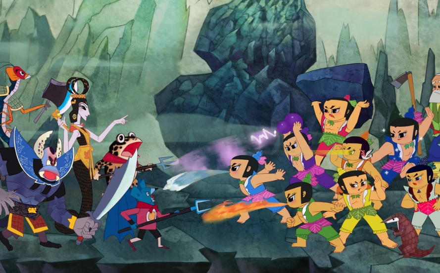 《葫芦娃》系列有4部,它其实是恐怖动画?蛇精的家人都被灭族