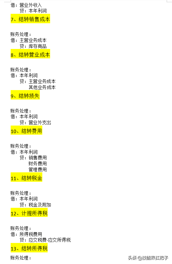 “鬼才”会计王姐：熬夜把会计月末结转流程总结成72页手册，厉害