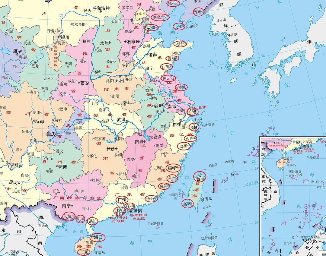 中国哪些省市会消失(那些消失的省份) - 趣味头条