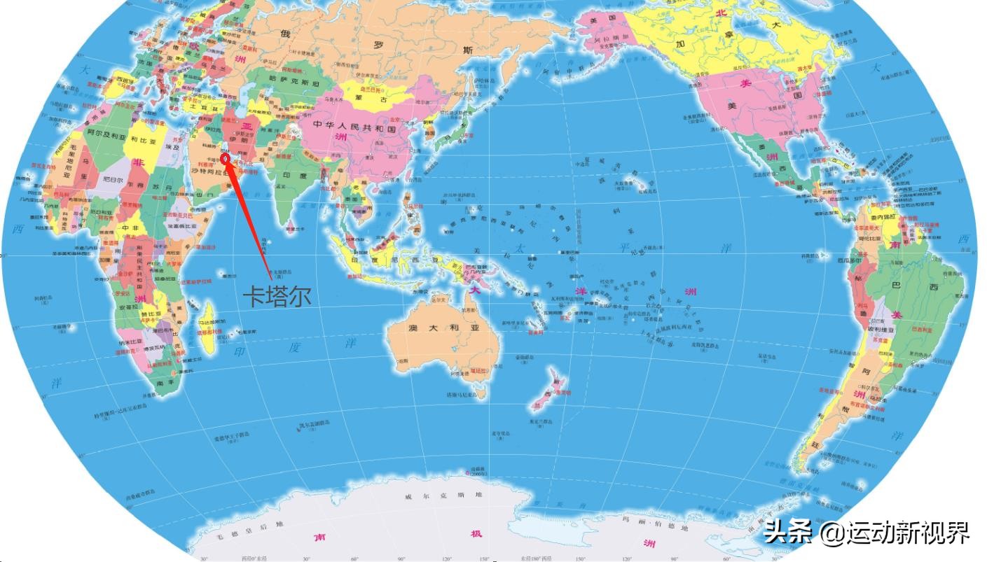 因为卡塔尔地属西亚,该地区还从未有国家举办过世界杯,这一次能够有