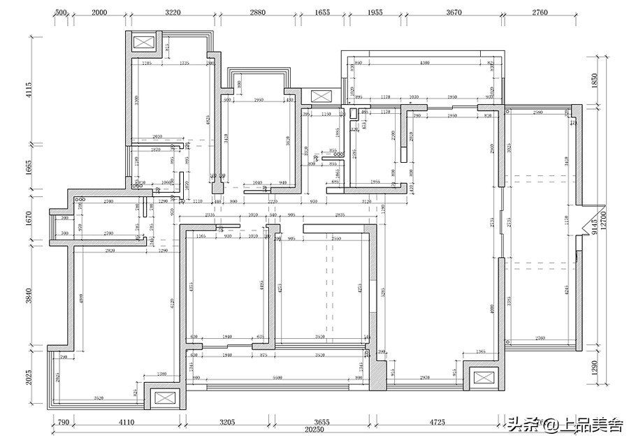 258㎡简欧风客厅装修效果图2021新款，奢华典雅尽显高端品味