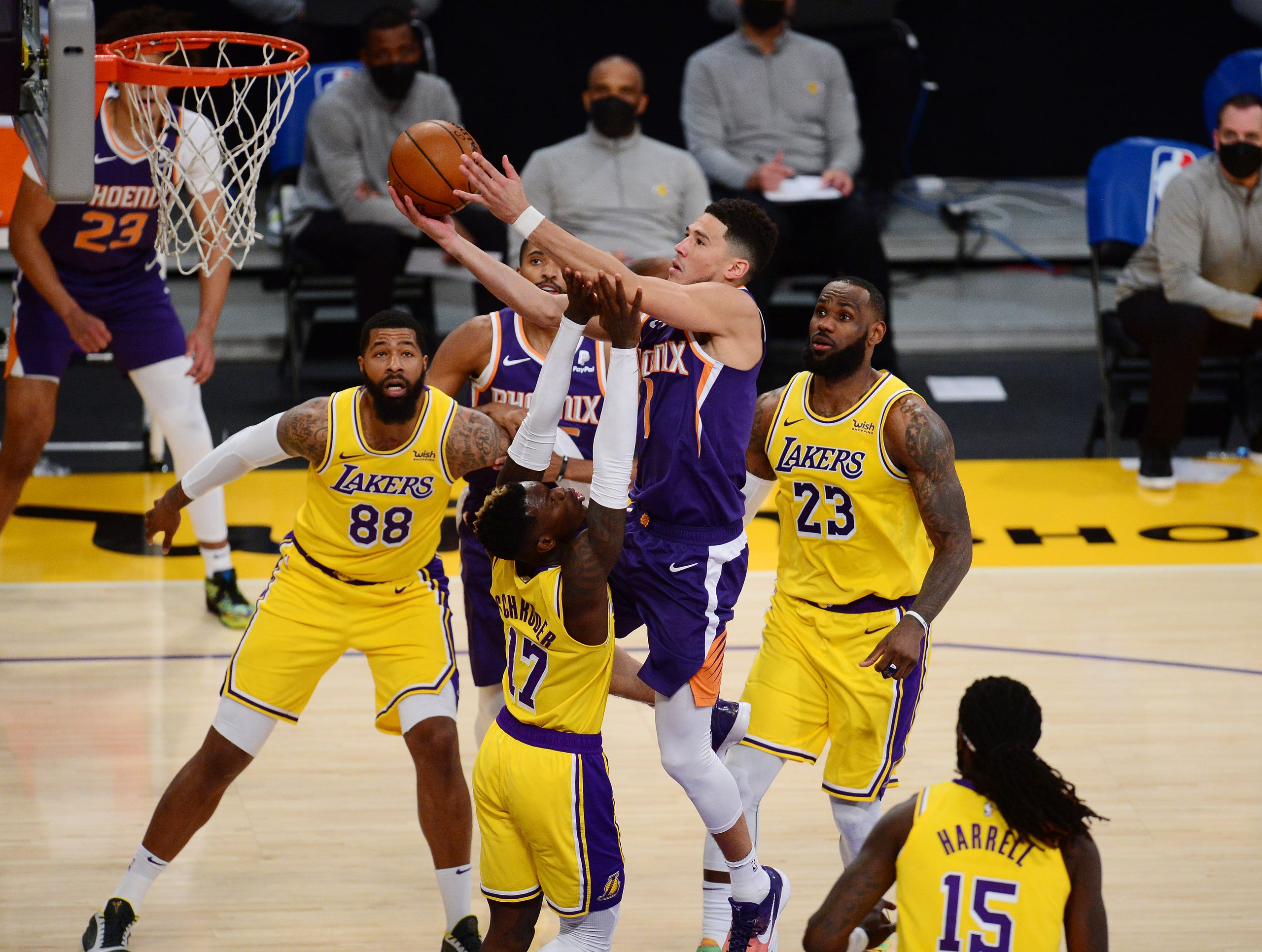 太阳乘势而上(「NBA」赛事前瞻：菲尼克斯太阳 VS 洛杉矶湖人，太阳乘势而上)