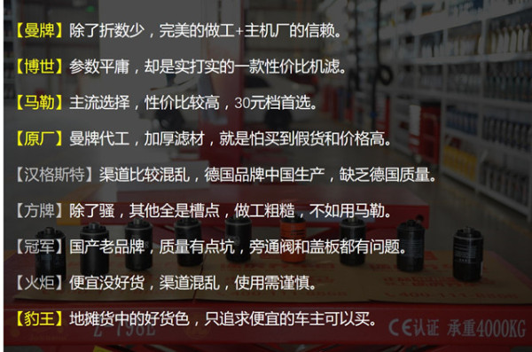 机滤怎么挑选？拆解9款（EA888）机滤让你看懂！