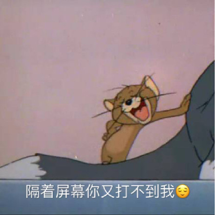 《猫和老鼠》老鼠杰瑞表情包合集｜你想气死我这个小可爱吗