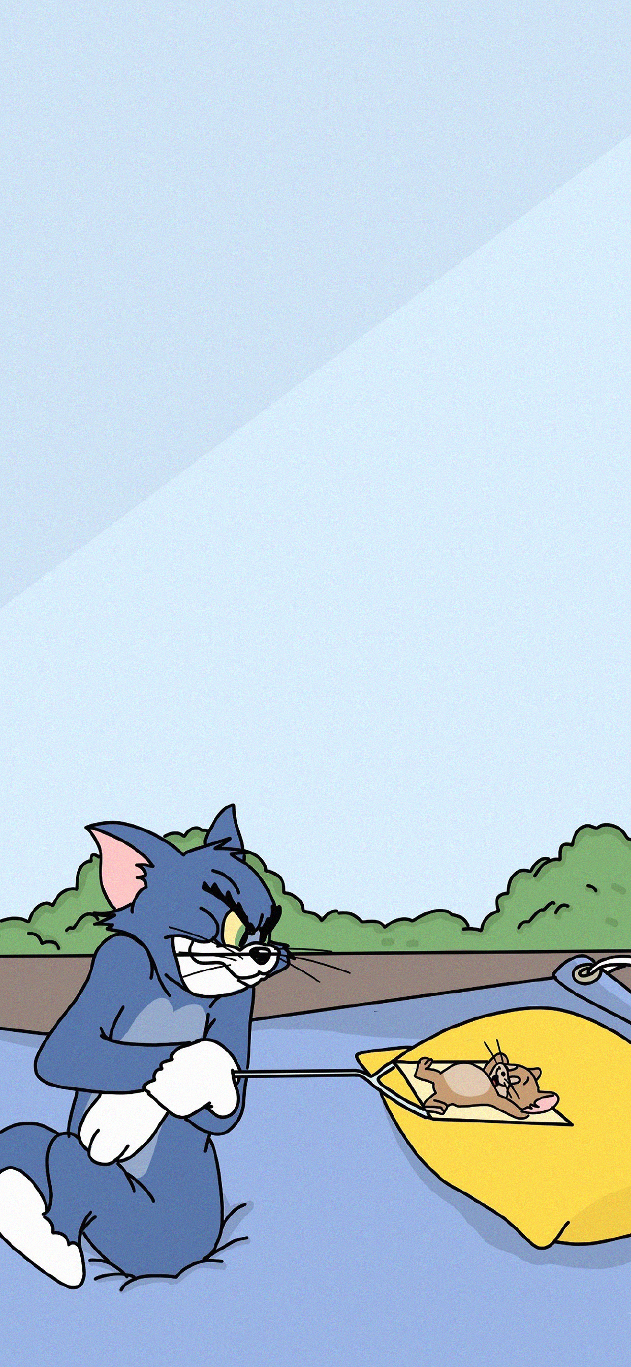 经典动画《猫和老鼠》壁纸，一对欢喜冤家