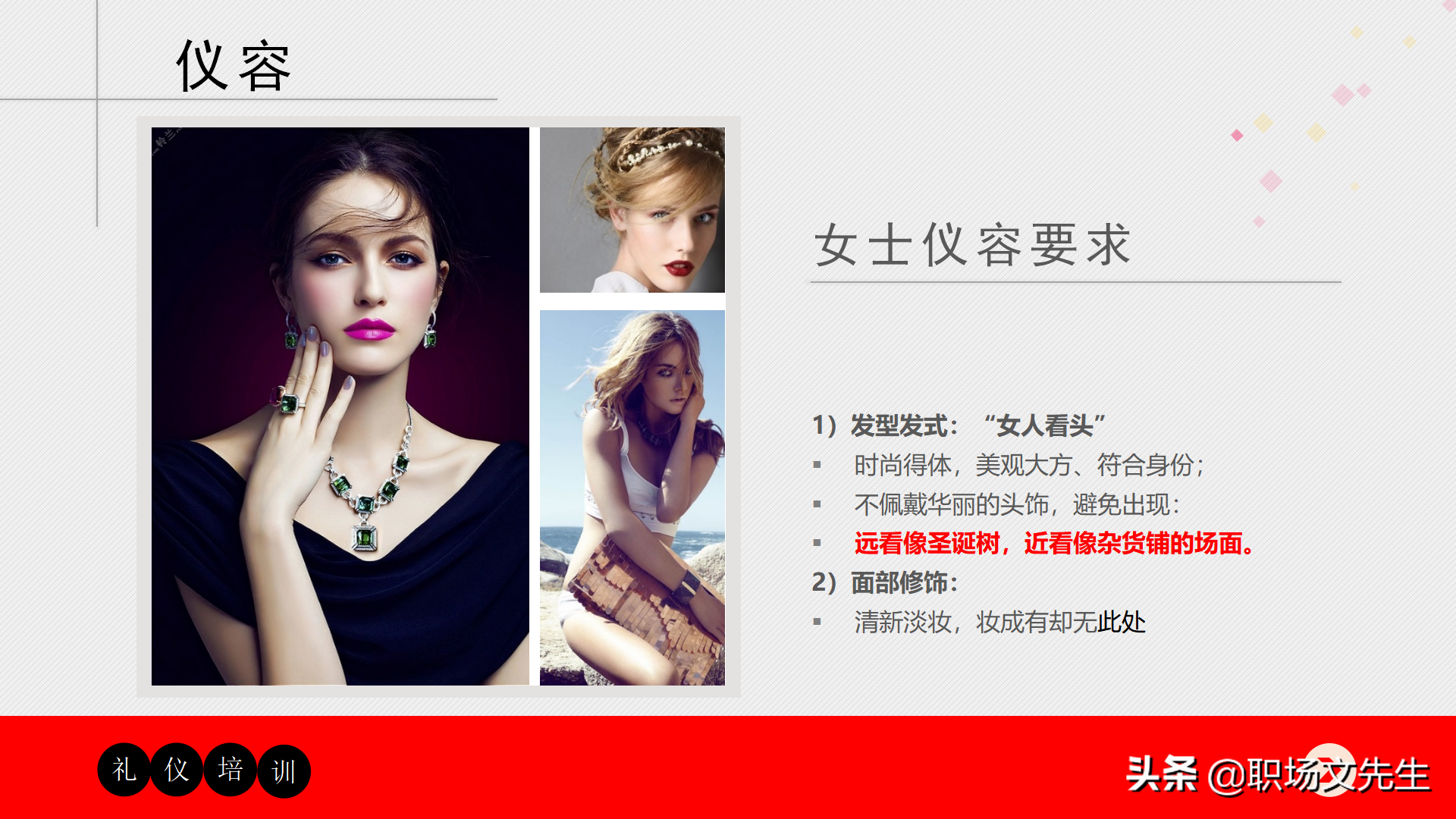 32页商务礼仪培训课件，适用于公司员工商务礼仪培训，含培训内容