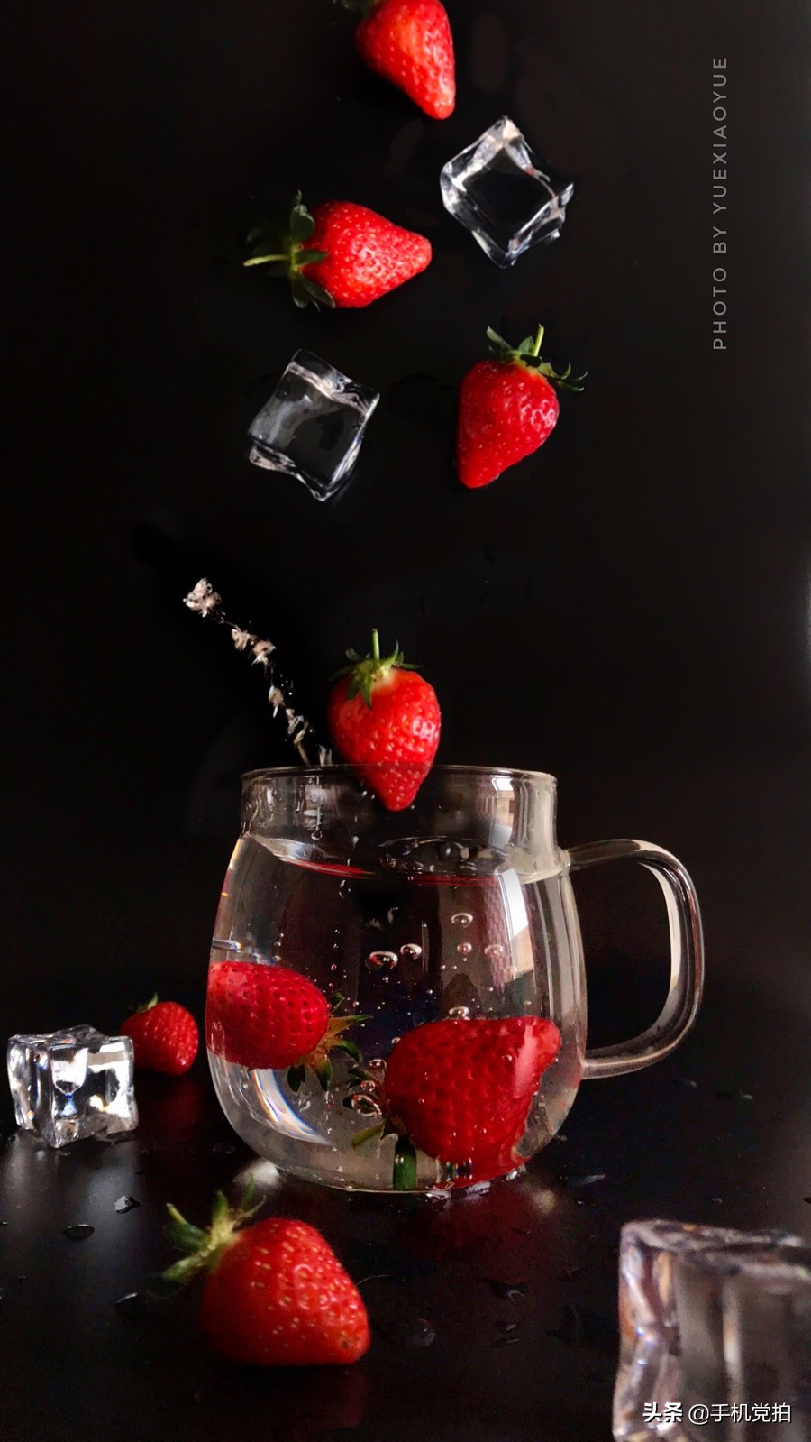 关于拍草莓的说说配图「经典」 _qq说说网