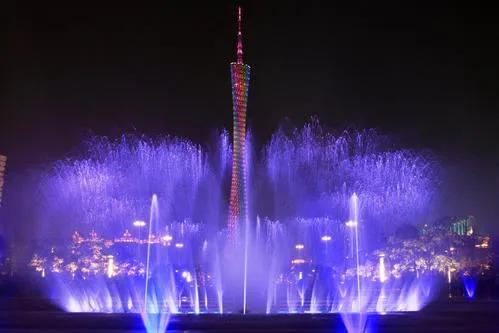 忆夜游珠江