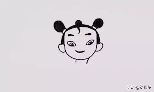 简笔画教程：哪吒！一步一步教你画哪吒