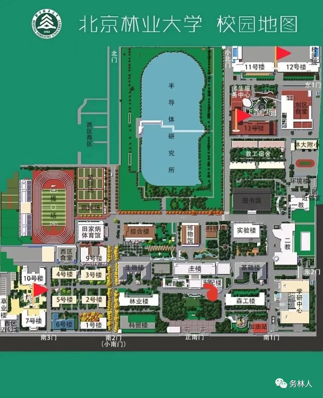 北京林业大学林学院（北京林业大学的版图）