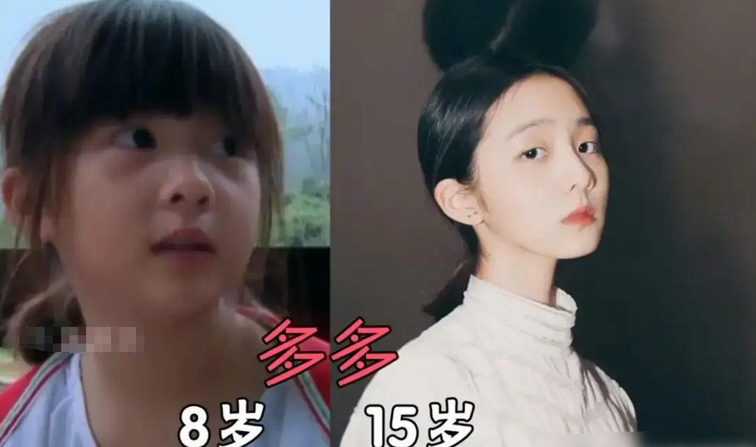 《爸爸去哪儿》中8名女儿成长对比照，差别明显，你能认出吗