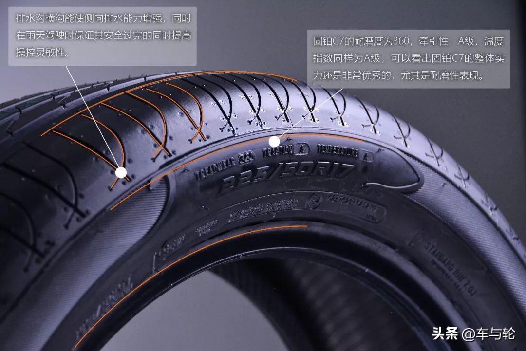 很静音，很耐磨 全面测试美国固铂ZEON C7高端轿车轮胎