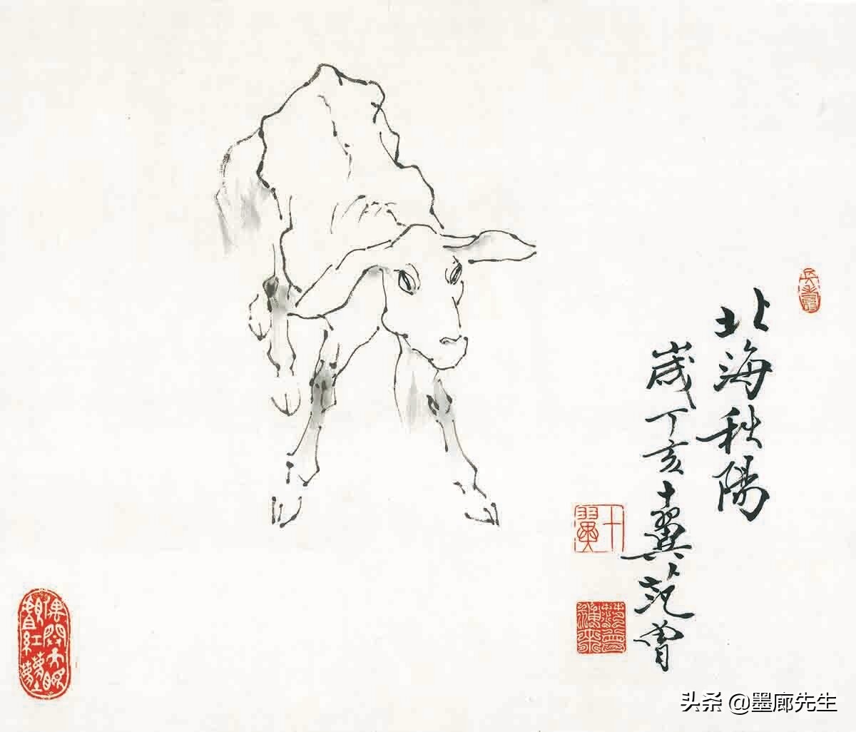 精选100幅画羊美图供大家学习收藏