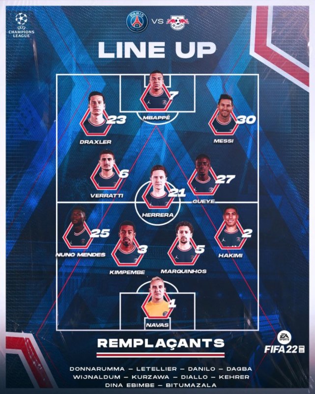 Paris 3 2 Leipzig Ronaldo Hugged Messi Before The Match Messi Scored Two Goals In Seven Minutes Laitimes