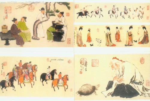 《元代 元曲》选一百卷 夕阳西下，断肠人在天涯