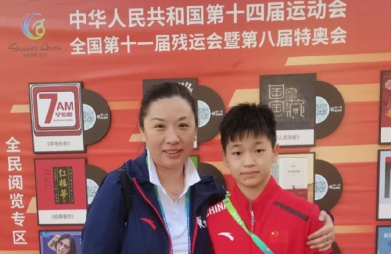 全红婵新消息，现身特奥会明显长高！深夜发社媒，和施廷懋说晚安