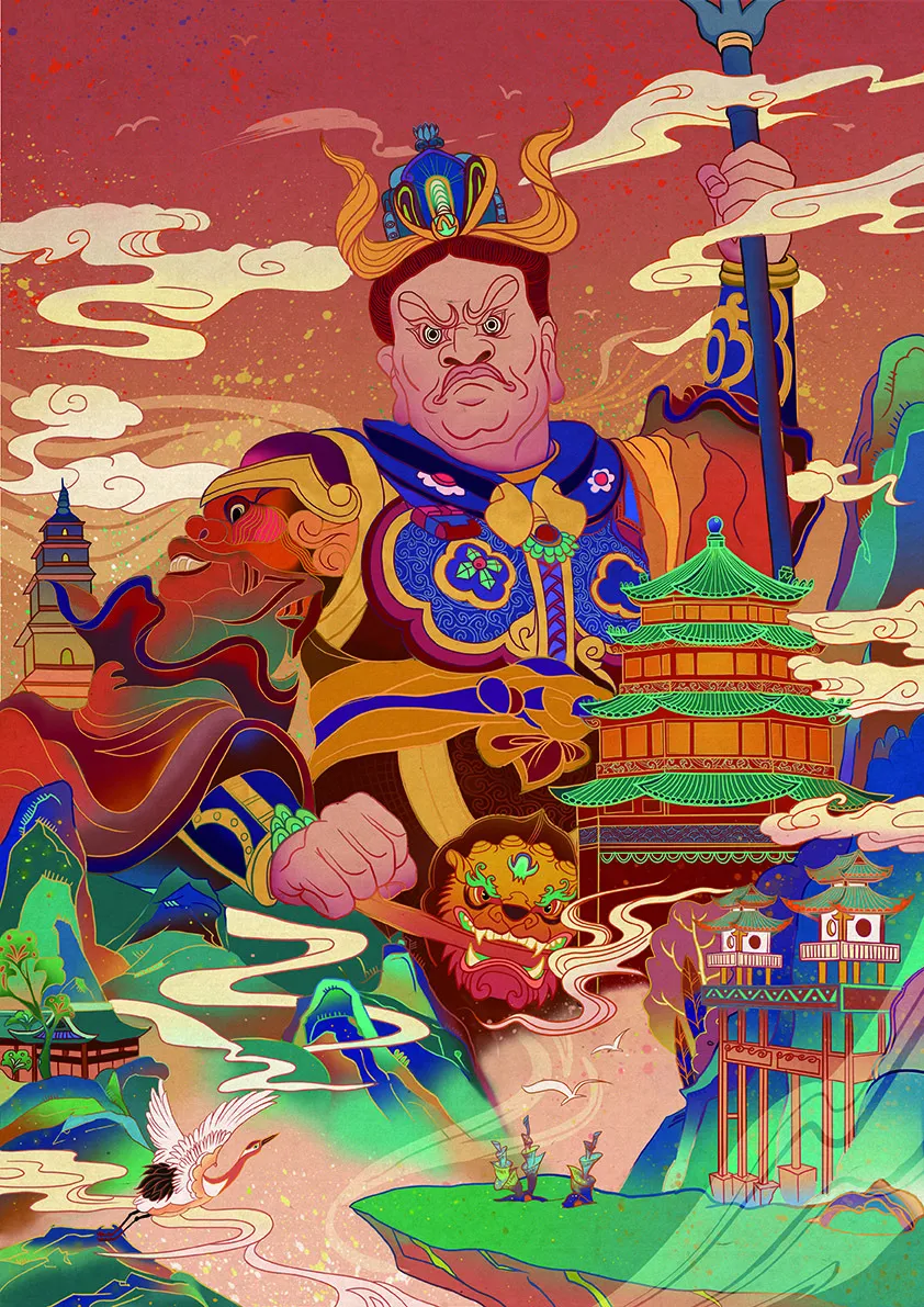 南京师范大学美术学院动画系毕业展——插画类作品展示