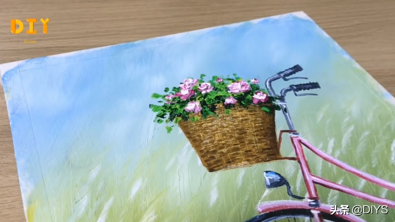 看看如何画漂亮的自行车，步骤详细，简单易学
