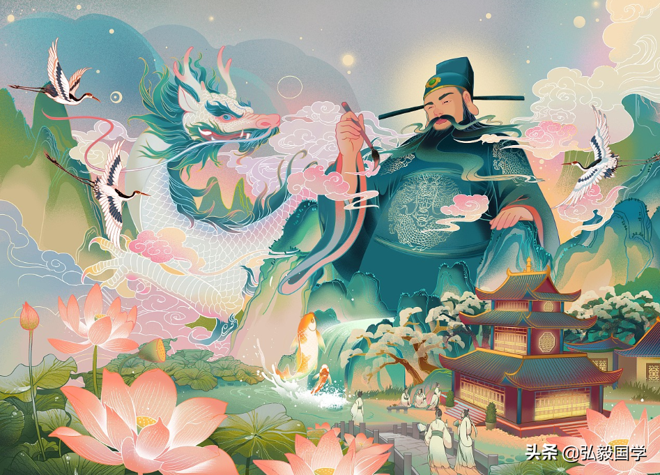 中国传统文化故事，少为人知的典故，文昌帝君在孔子之先振兴儒学