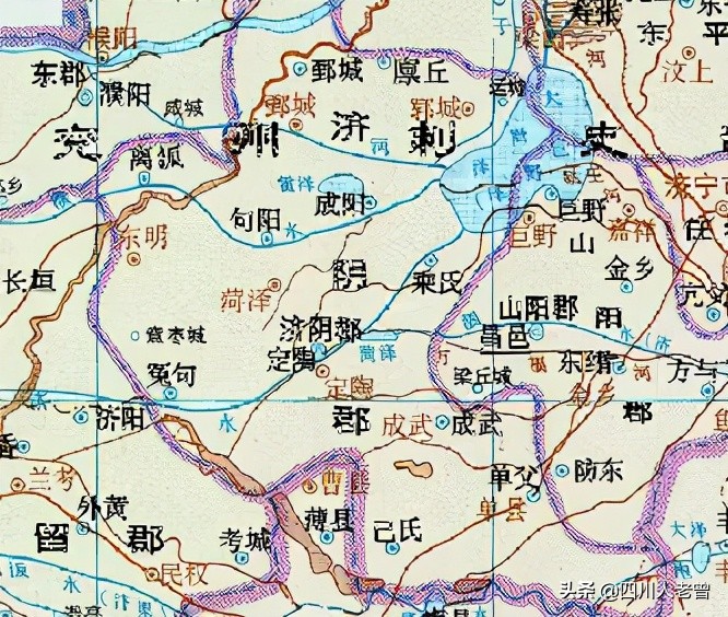 菏泽市下辖7县历史沿革