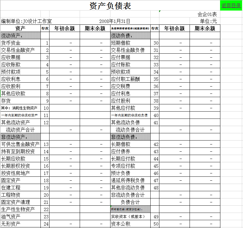 2020全年科目汇总表+凭证录入+资产负债表！全部拿走，方便又实用