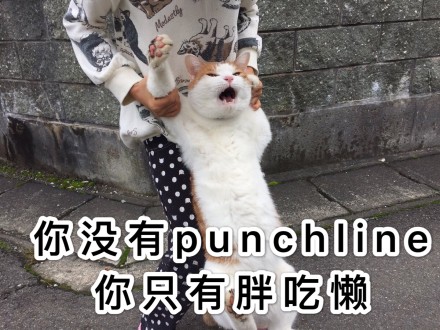 punchline表情包｜毫无punchline的人生