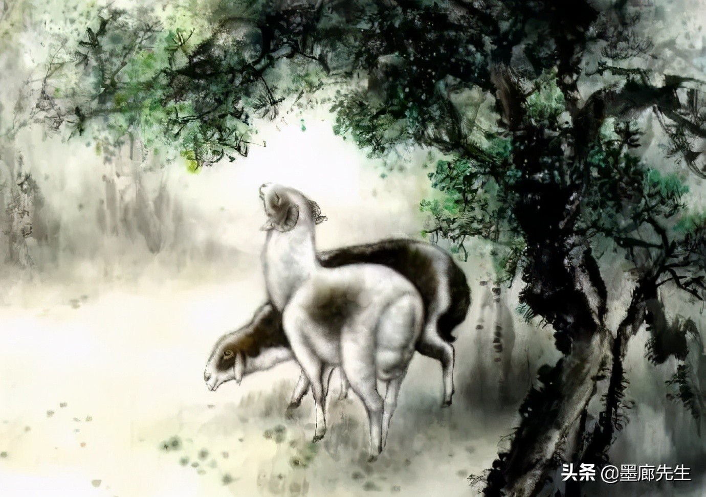 精选100幅画羊美图供大家学习收藏