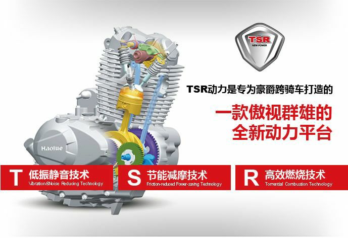 豪爵TSR发动机技术解析与性能特点