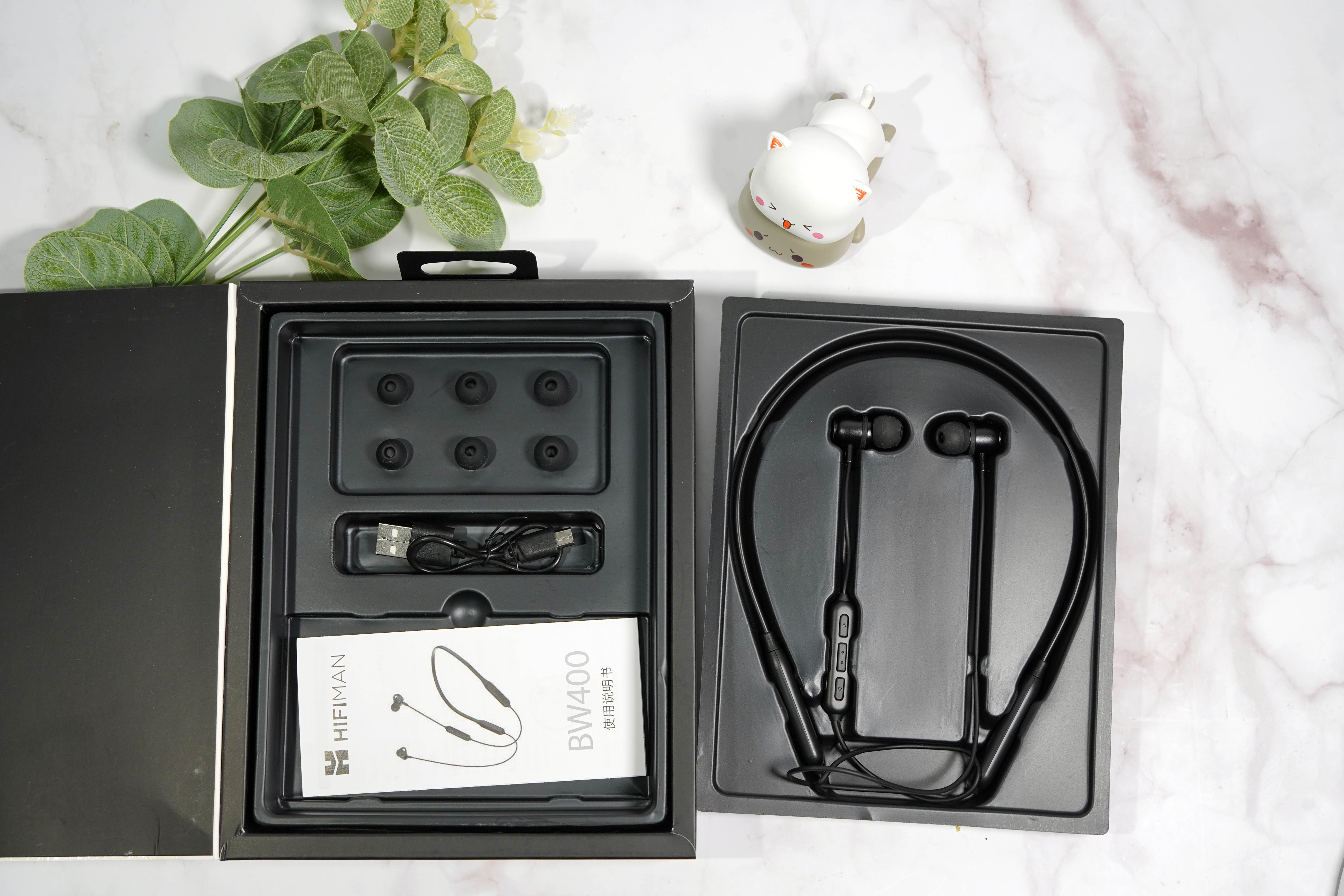运动好声音，HIFIMAN海菲曼BW400颈挂式蓝牙运动耳机