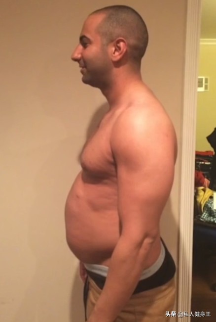 超励志国外网红小哥，从大肚腩练成肌肉男，健身真的就像整容一样