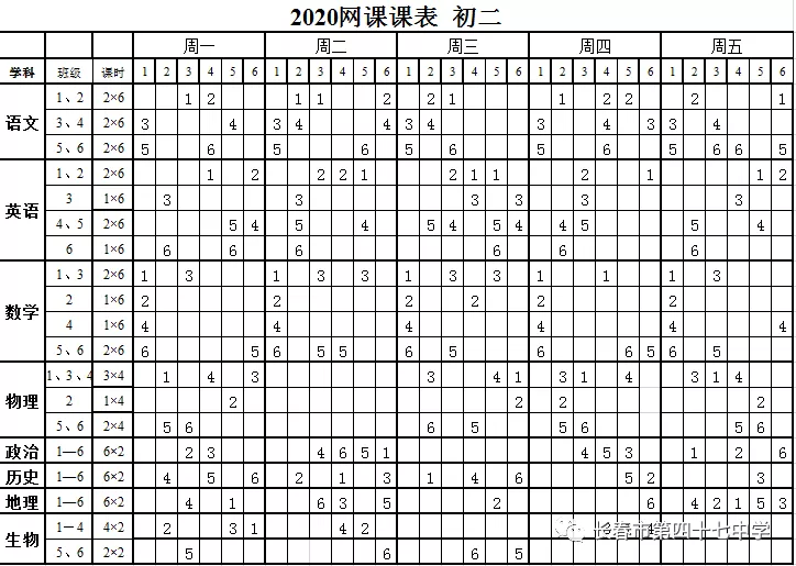长春一零八学校“网课”细节曝光！附15所长春中小学网课课表