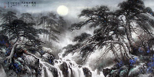 静夜春山     禅意诗佛 ——三年级古诗《鸟鸣涧》品读