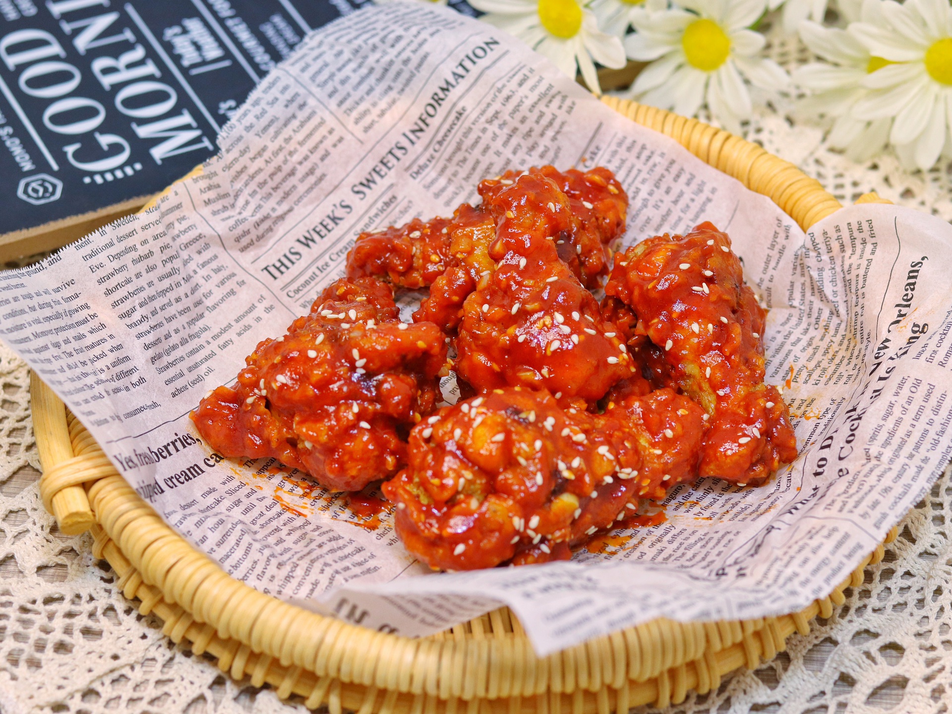 外面十几块的韩式炸鸡，秘制酱汁，详细比例毫无保留，在家随便做