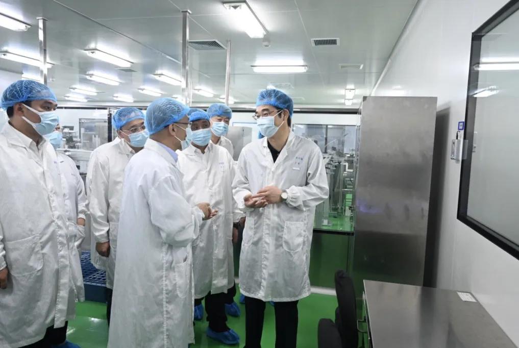 市委副书记、代市长史志军调研我区医药企业