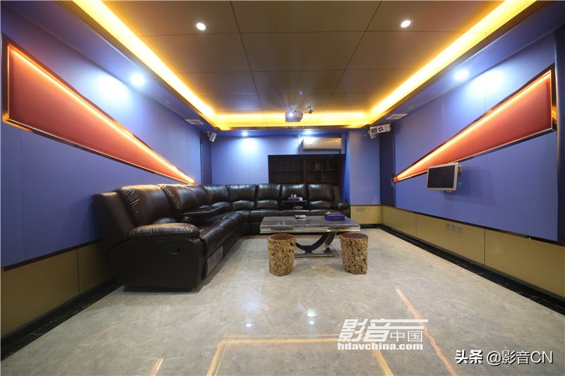 南庄绿岛湖涟岸多功能影音室：独一无二的定制设计