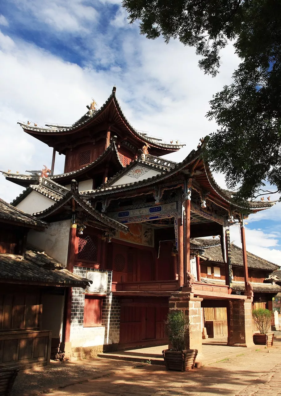 小桥流水，石板巷陌，秋来最美是古镇