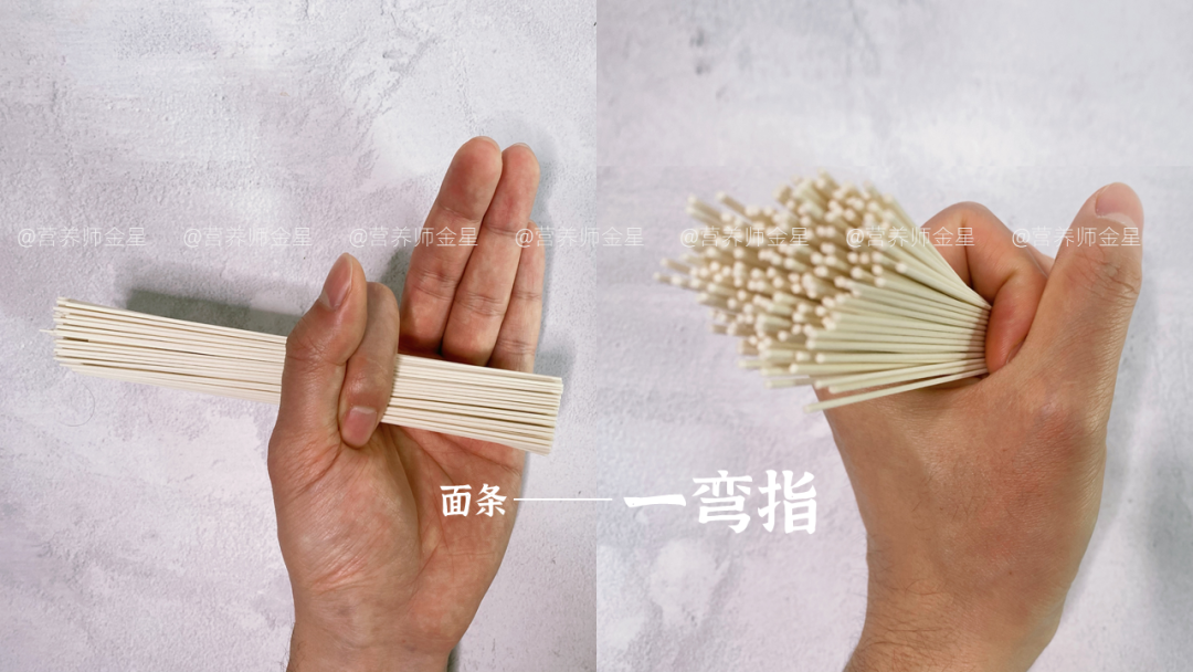 每天吃多少？居然可以用手量！18张原创图片教会你