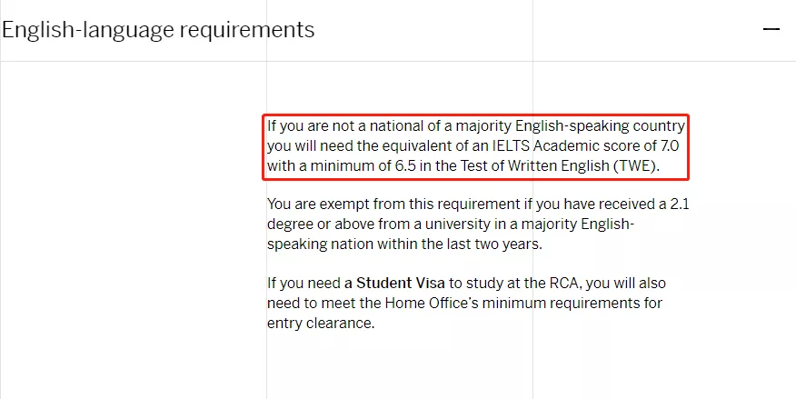 2021年世界顶级名校最新语言成绩要求