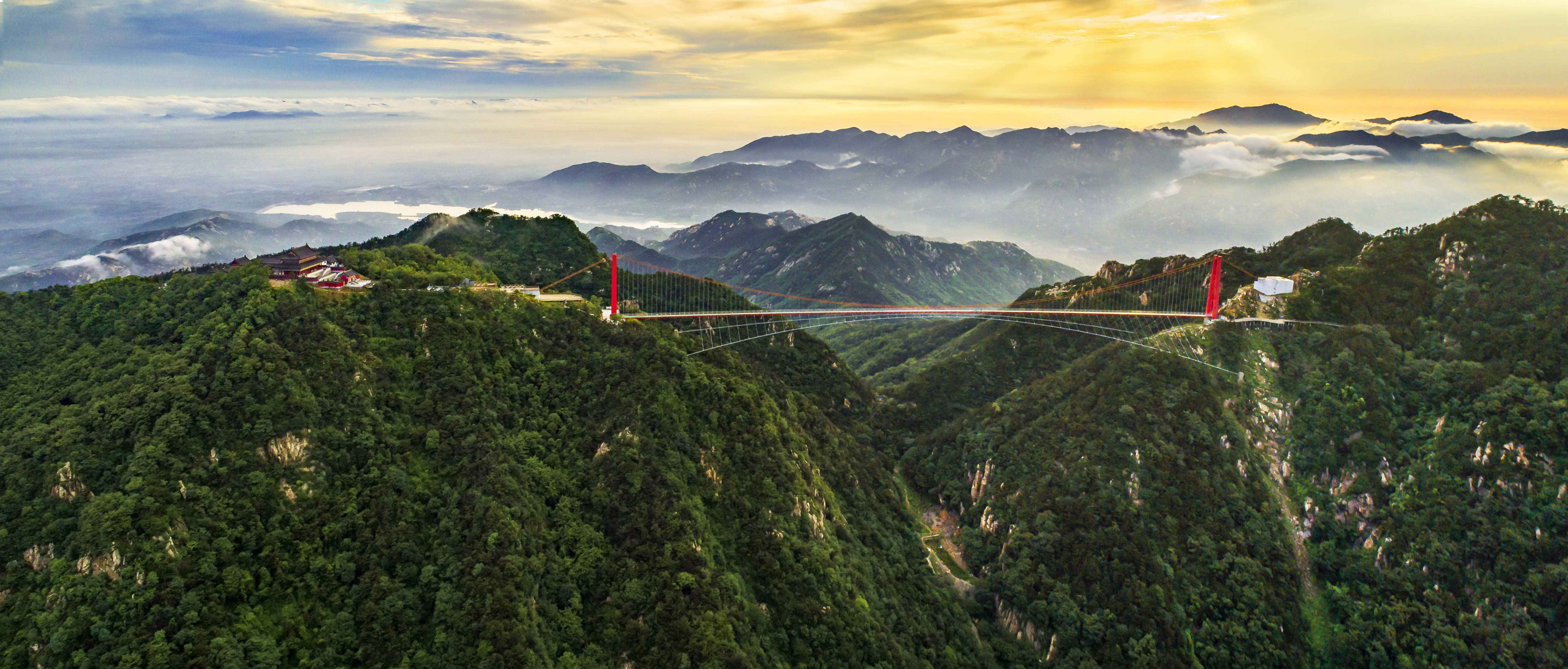 五一来天蒙山玩点刺激的!蹦极&滑翔伞飞瞰沂蒙好风光招募进行时