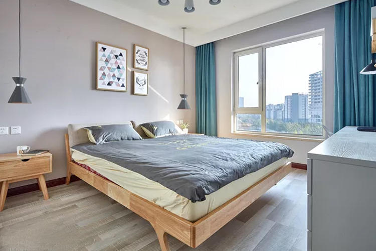 北欧风卧室装修效果图：简约自然，打造舒适宁静睡眠空间