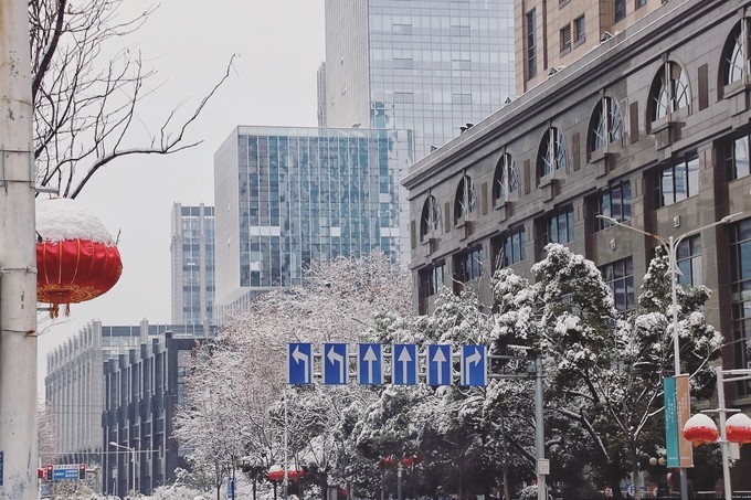 南京下了雪啊，就成了金陵！南京三日游记