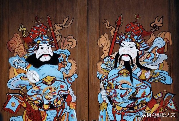 (门神照片)作为中国人,每逢春节,张贴门神的习俗一直在承传沿袭,门神