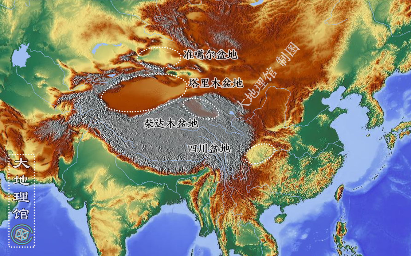 中国四大盆地是哪四个（我国四大盆地的自然地理环境差异）