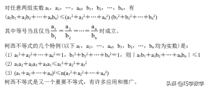 高中数学可能用到的著名不等式