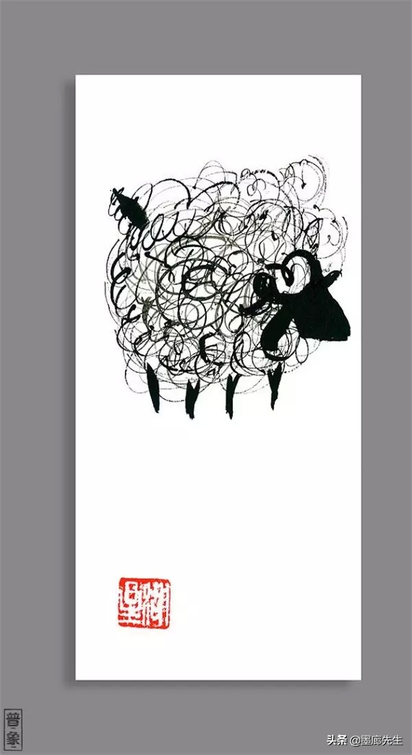 精选100幅画羊美图供大家学习收藏
